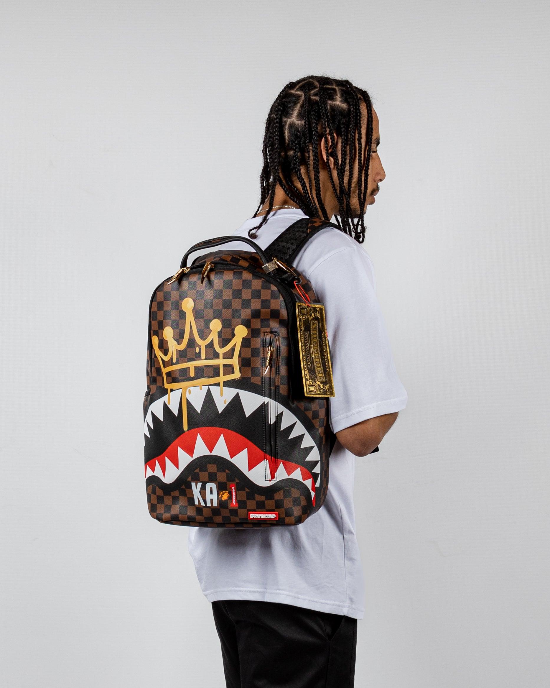 Sprayground Sharks in Paris Black for Sale in Coral Gables, FL