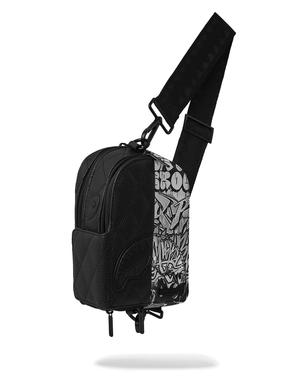 HALF GRAFF QUILT BACKPACK SLING – spraygroundgcc