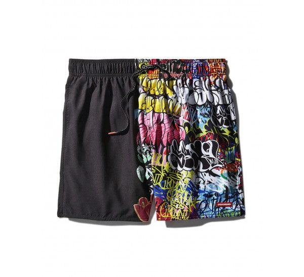 HALF GRAF SWIM SHORT - spraygroundgcc