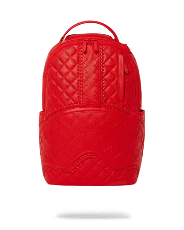 RED RIVIERA DLX BACKPACK - spraygroundgcc