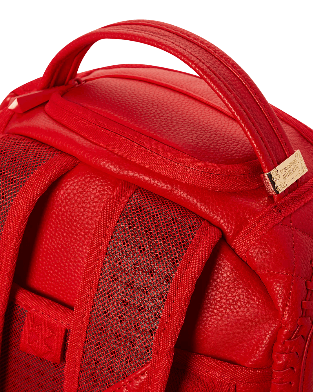 RED RIVIERA DLX BACKPACK - spraygroundgcc