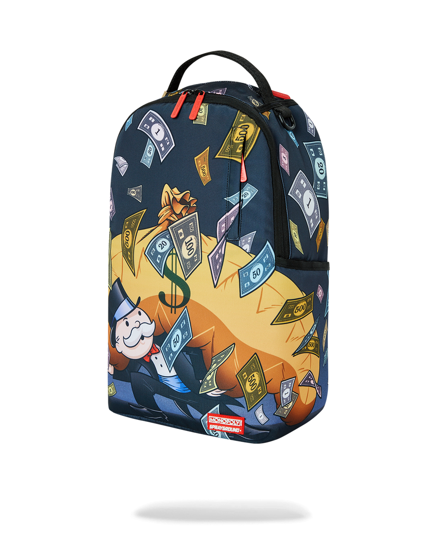 MONOPOLY MONEY BAG DLXSR BACKPACK