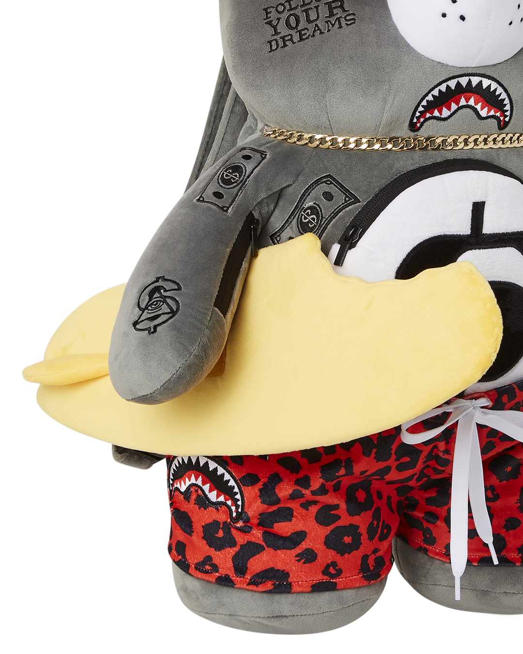 SHARK NIBBLE BEAR BACKPACK