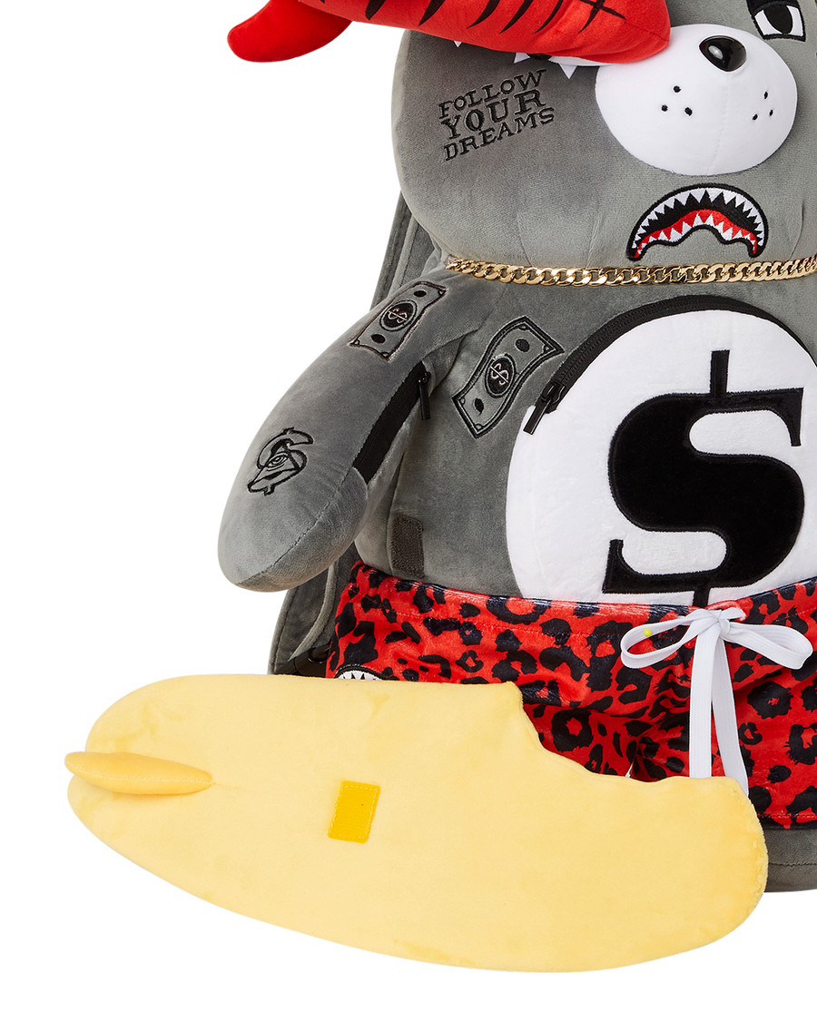SHARK NIBBLE BEAR BACKPACK