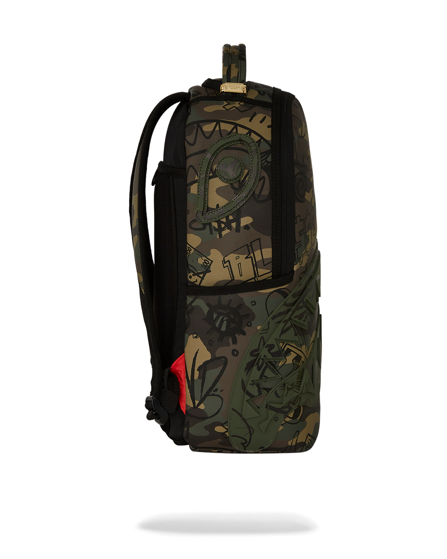 SPLIT PINK AND CAMO DLXSV BACKPACK