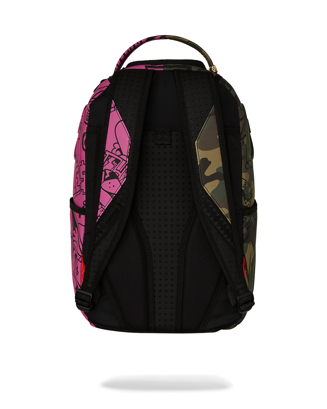 SPLIT PINK AND CAMO DLXSV BACKPACK