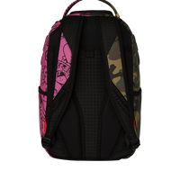 SPLIT PINK AND CAMO DLXSV BACKPACK