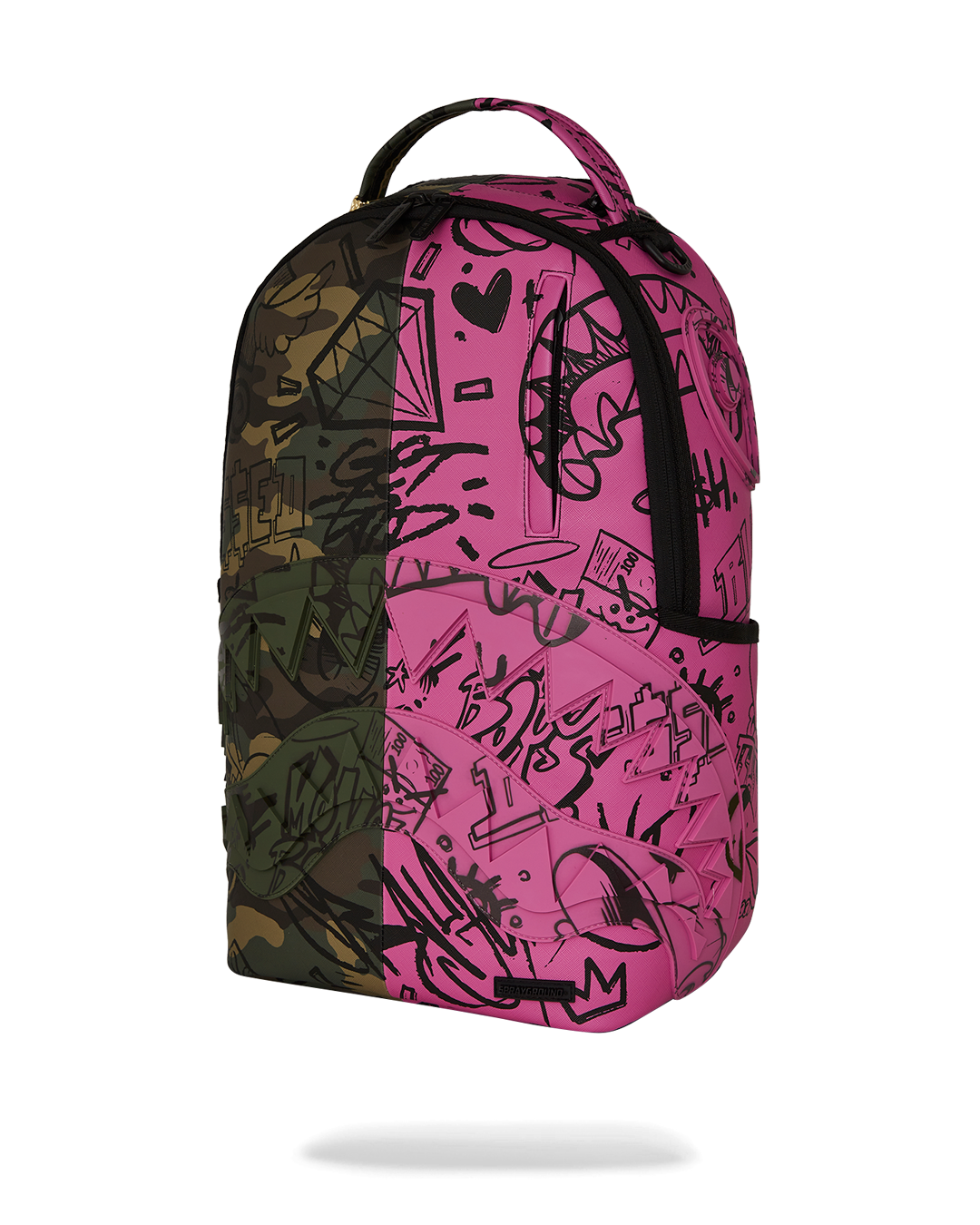 SPLIT PINK AND CAMO DLXSV BACKPACK