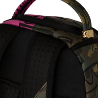 SPLIT PINK AND CAMO DLXSV BACKPACK