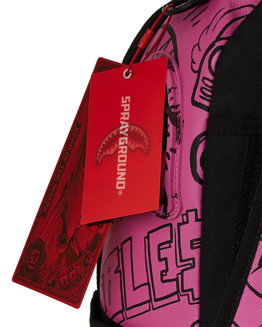 SPLIT PINK AND CAMO DLXSV BACKPACK