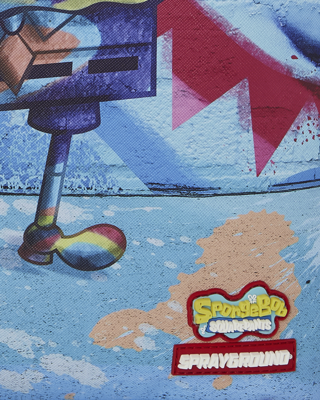 PAINTED SPONGEBOB BACKPACK