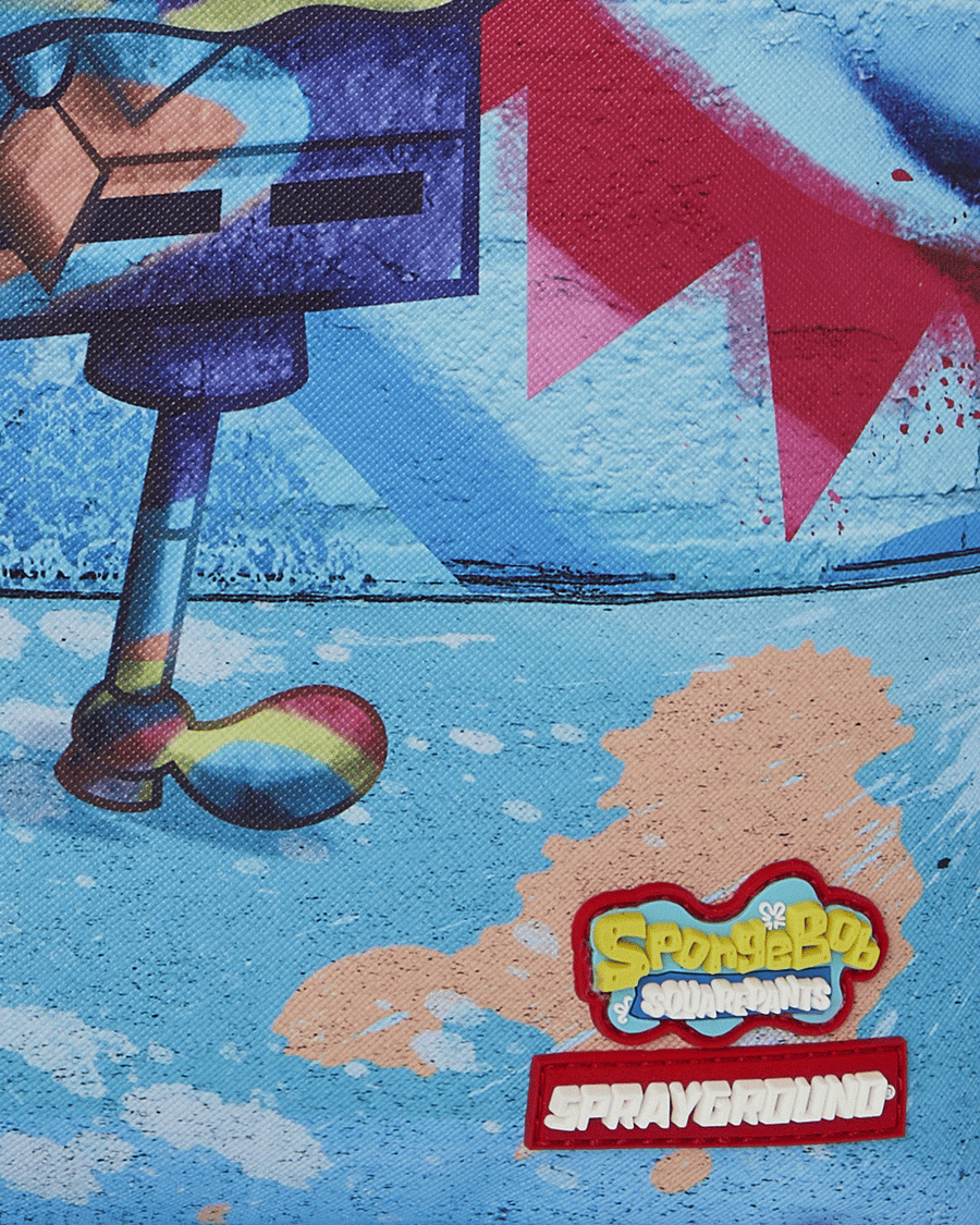 PAINTED SPONGEBOB BACKPACK
