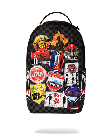 GLOBAL MOGUL LOST TICKET DLXSV BACKPACK - spraygroundgcc