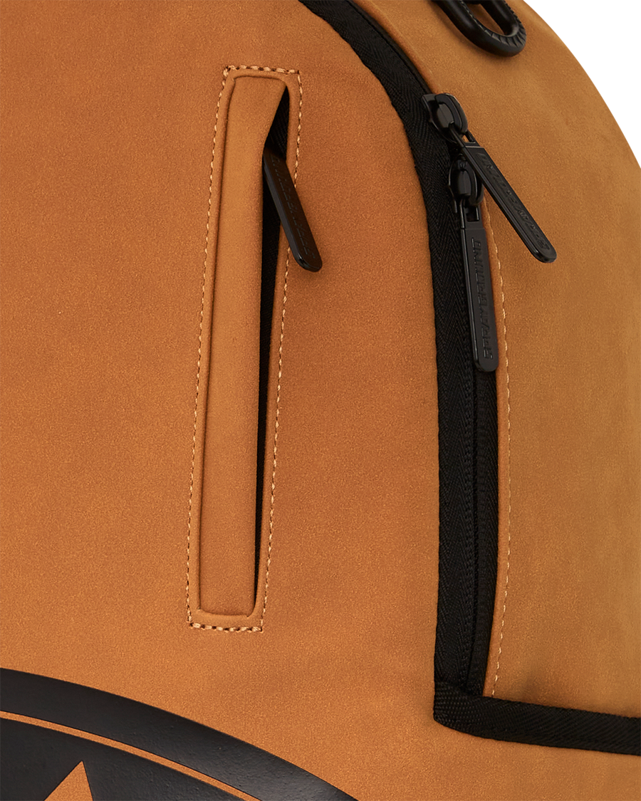 SHARK CENTRAL DLX-FAUX SUEDE BACKPACK