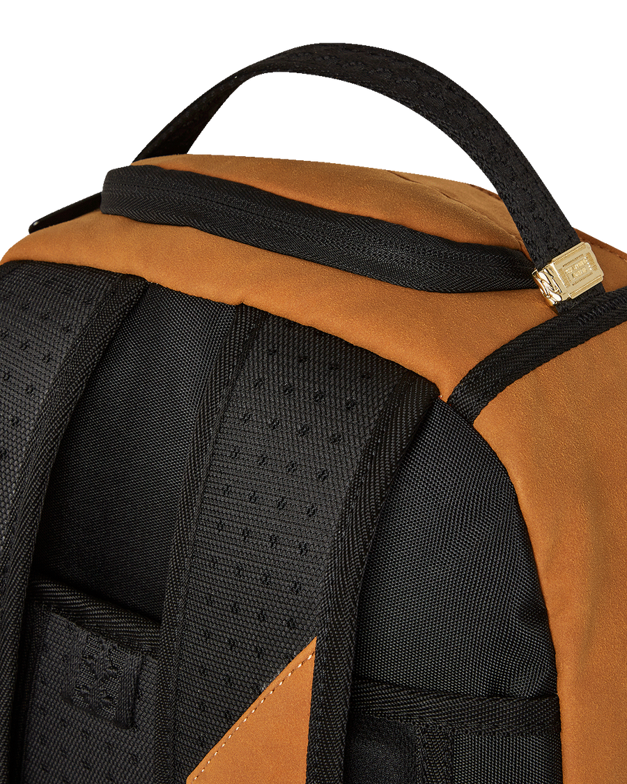 SHARK CENTRAL DLX-FAUX SUEDE BACKPACK