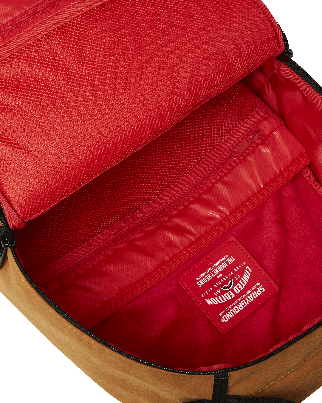 SHARK CENTRAL DLX-FAUX SUEDE BACKPACK