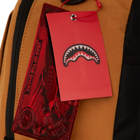 SHARK CENTRAL DLX-FAUX SUEDE BACKPACK