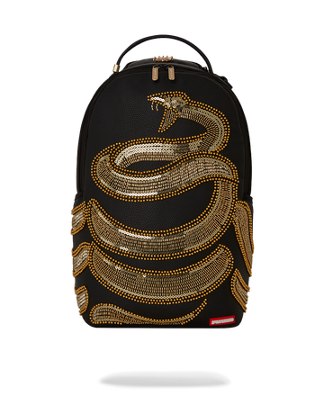 GOLD SEQUIN SNAKE DLXSV BACKPACK - spraygroundgcc