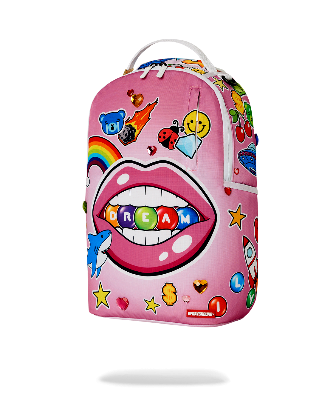 WTF LIPS DLXSR BACKPACK - spraygroundgcc