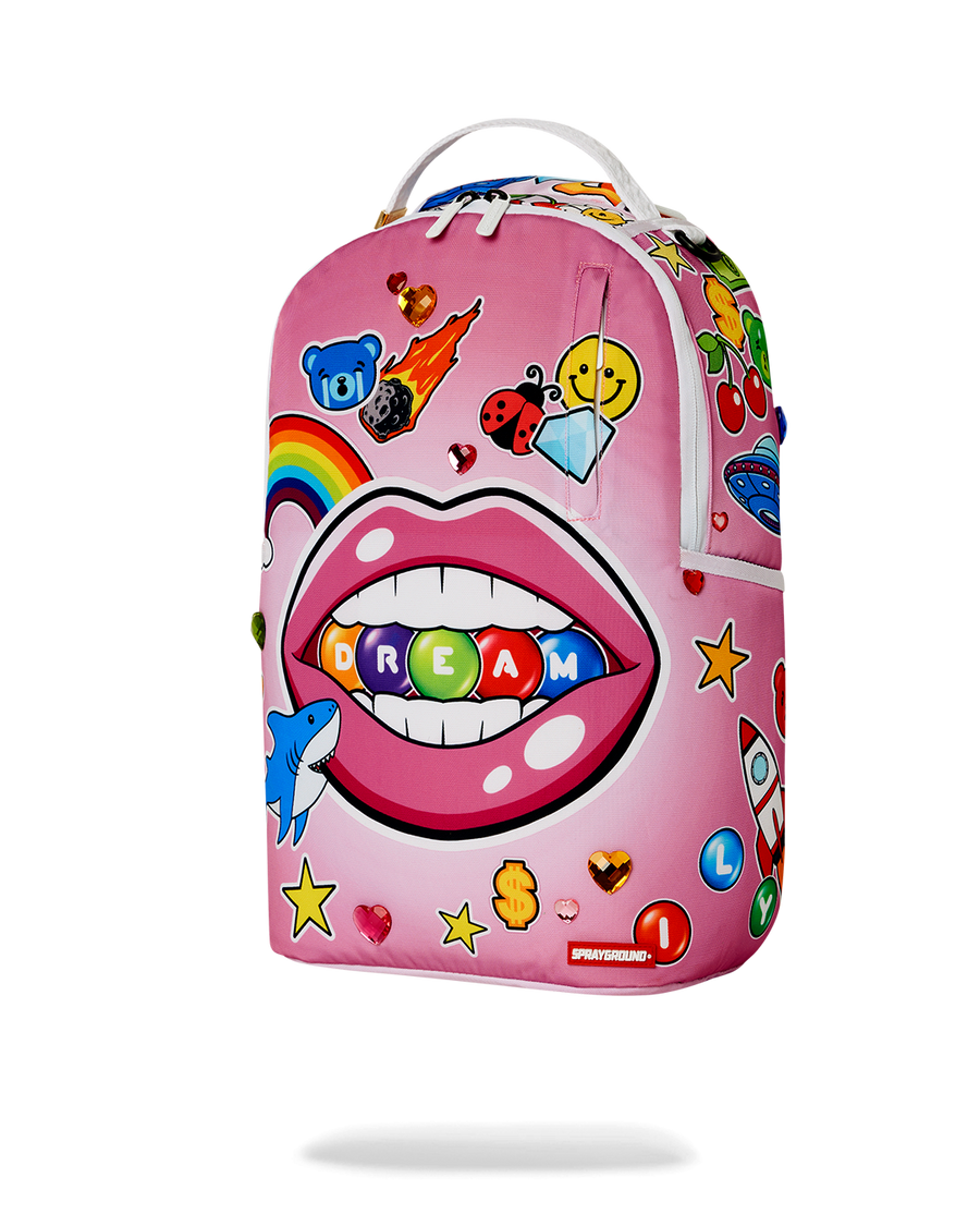 WTF LIPS DLXSR BACKPACK - spraygroundgcc