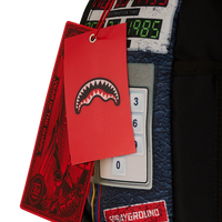 FLUX CAPACITOR INSIDE DELOREAN DLX BACKPACK