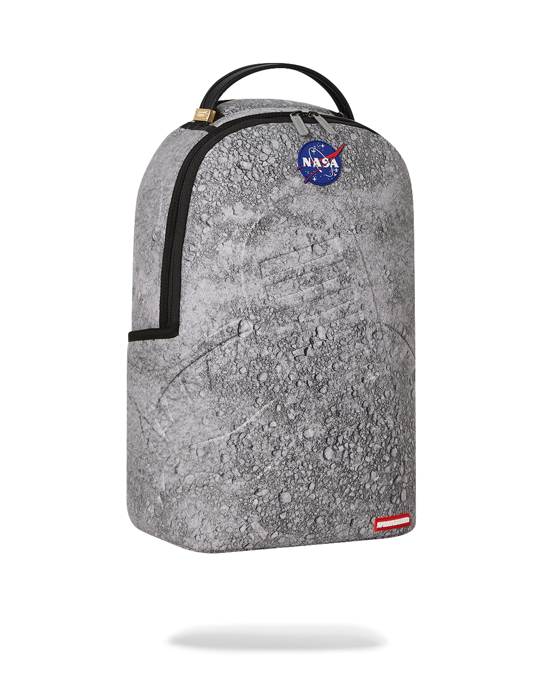 NASA MOON LANDING FOOT EMBOSSED BACKPACK - spraygroundgcc