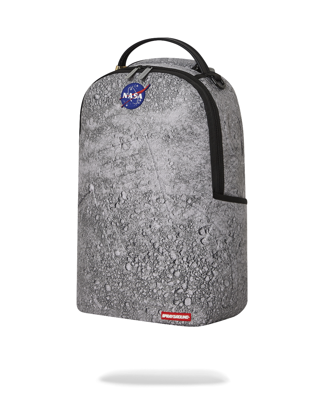 NASA MOON LANDING FOOT EMBOSSED BACKPACK - spraygroundgcc