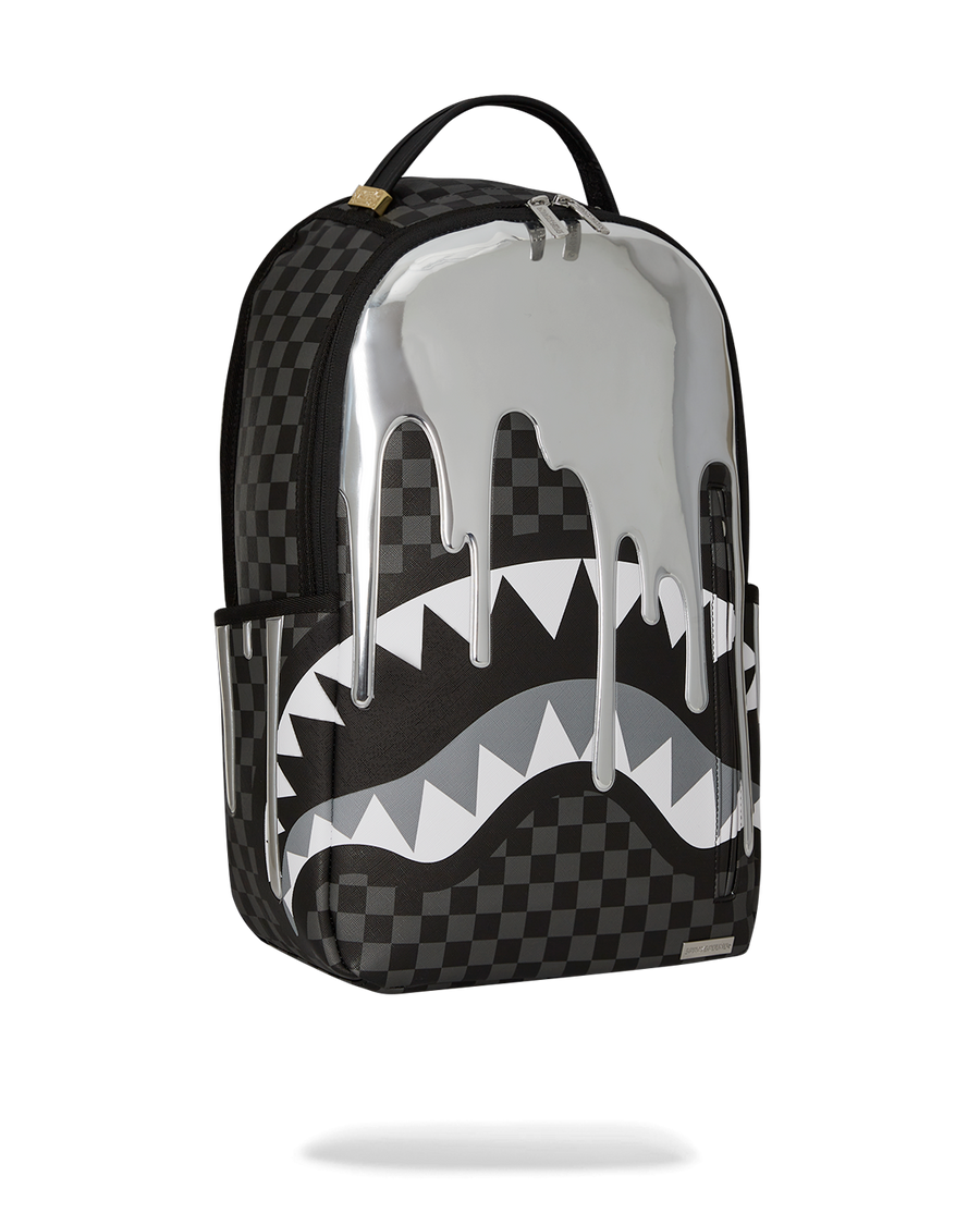 METALLIC DRIP SHARKS IN PARIS DLXSV BACKPACK