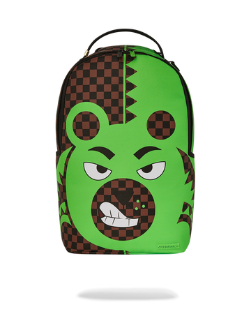 GREEN MONEY BEAR SPLIT DLXSV BACKPACK