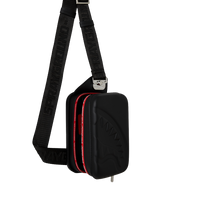 PRINTED ZIP SHARK EMBOSSED SLING