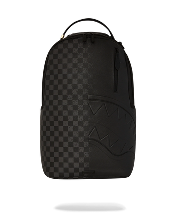 SPRAY SPRITZ GREY CHECK BLACK DLXSV BACKPACK