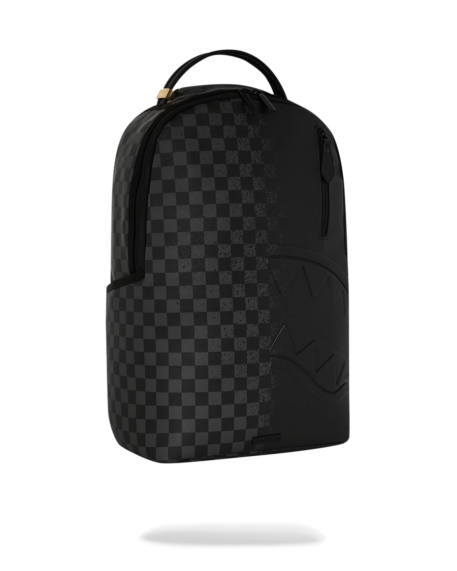 SPRAY SPRITZ GREY CHECK BLACK DLXSV BACKPACK