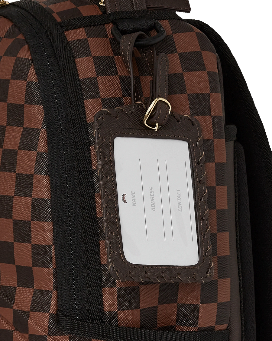 CORE EMBOSSED CHECK BACKPACK