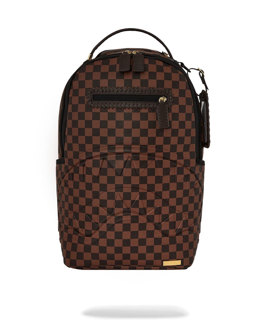 CORE EMBOSSED CHECK BACKPACK