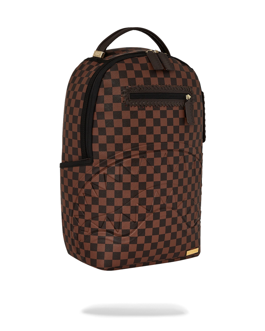 CORE EMBOSSED CHECK BACKPACK