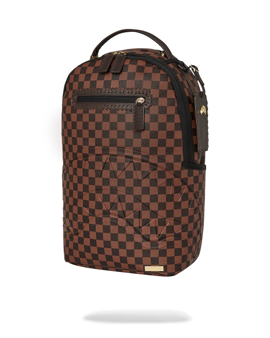 CORE EMBOSSED CHECK BACKPACK