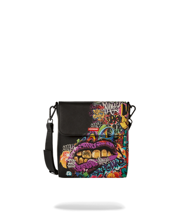 HALF GRAFF LIPSTICK MESSENGER SLING