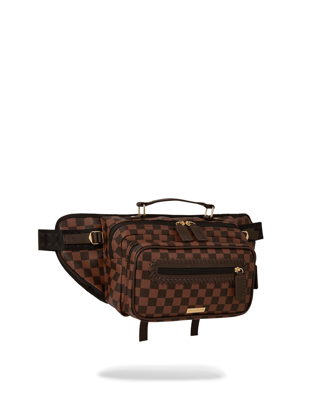 CORE EMBOSSED CHECK CARGO CROSS-BODY