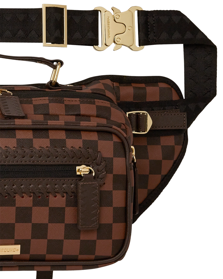 CORE EMBOSSED CHECK CARGO CROSS-BODY