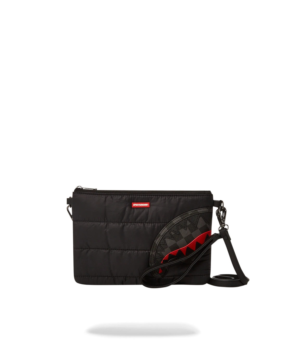 BLACK PUFFER CLUTCH