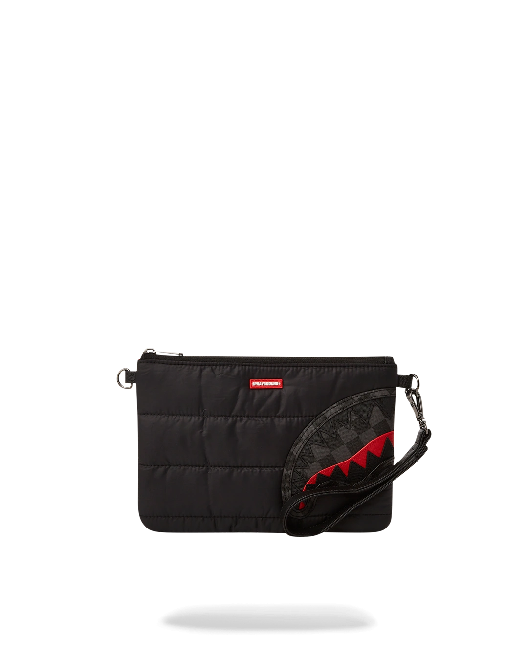 BLACK PUFFER CLUTCH