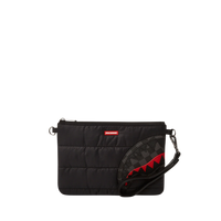 BLACK PUFFER CLUTCH