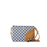 LETTER CHECKERS CLUTCH