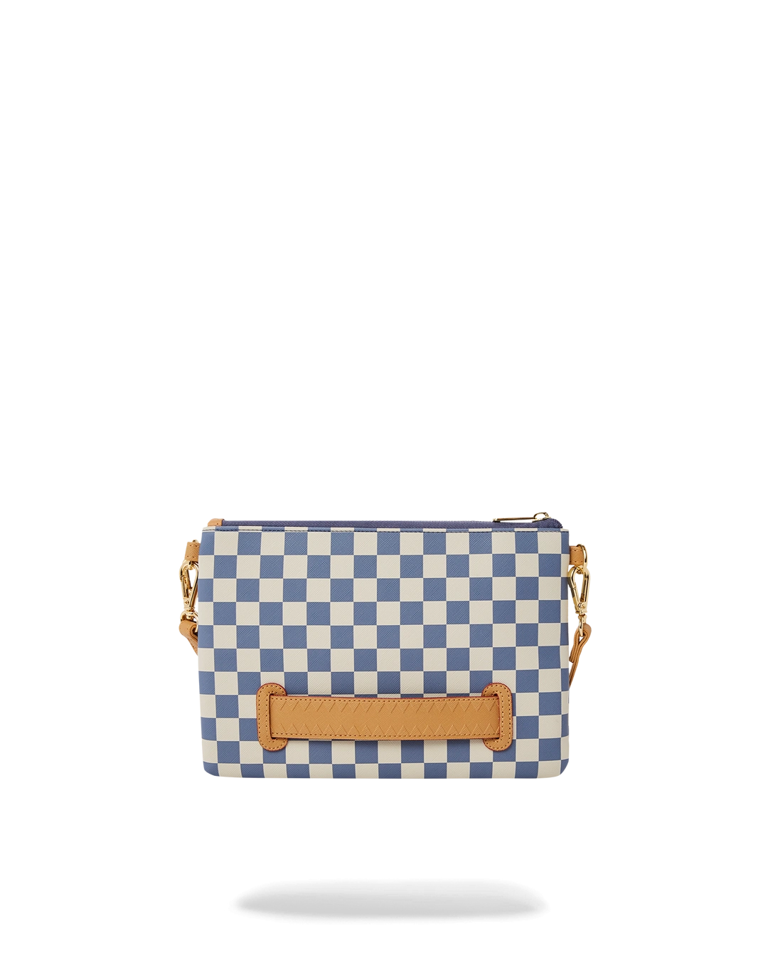 LETTER CHECKERS CLUTCH