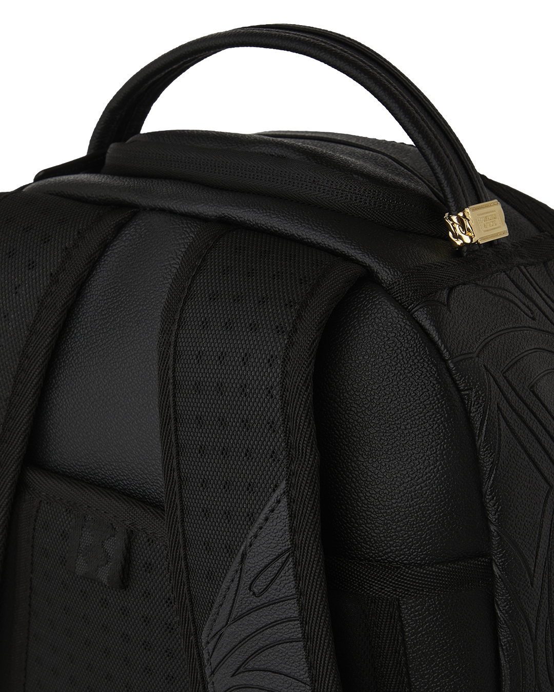 TONAL MONOGRAM EMBOSS SHARK BACKPACK