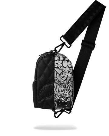 HALF GRAFF QUILT BACKPACK SLING