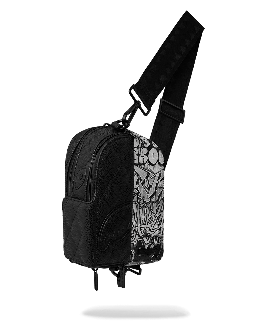 HALF GRAFF QUILT BACKPACK SLING