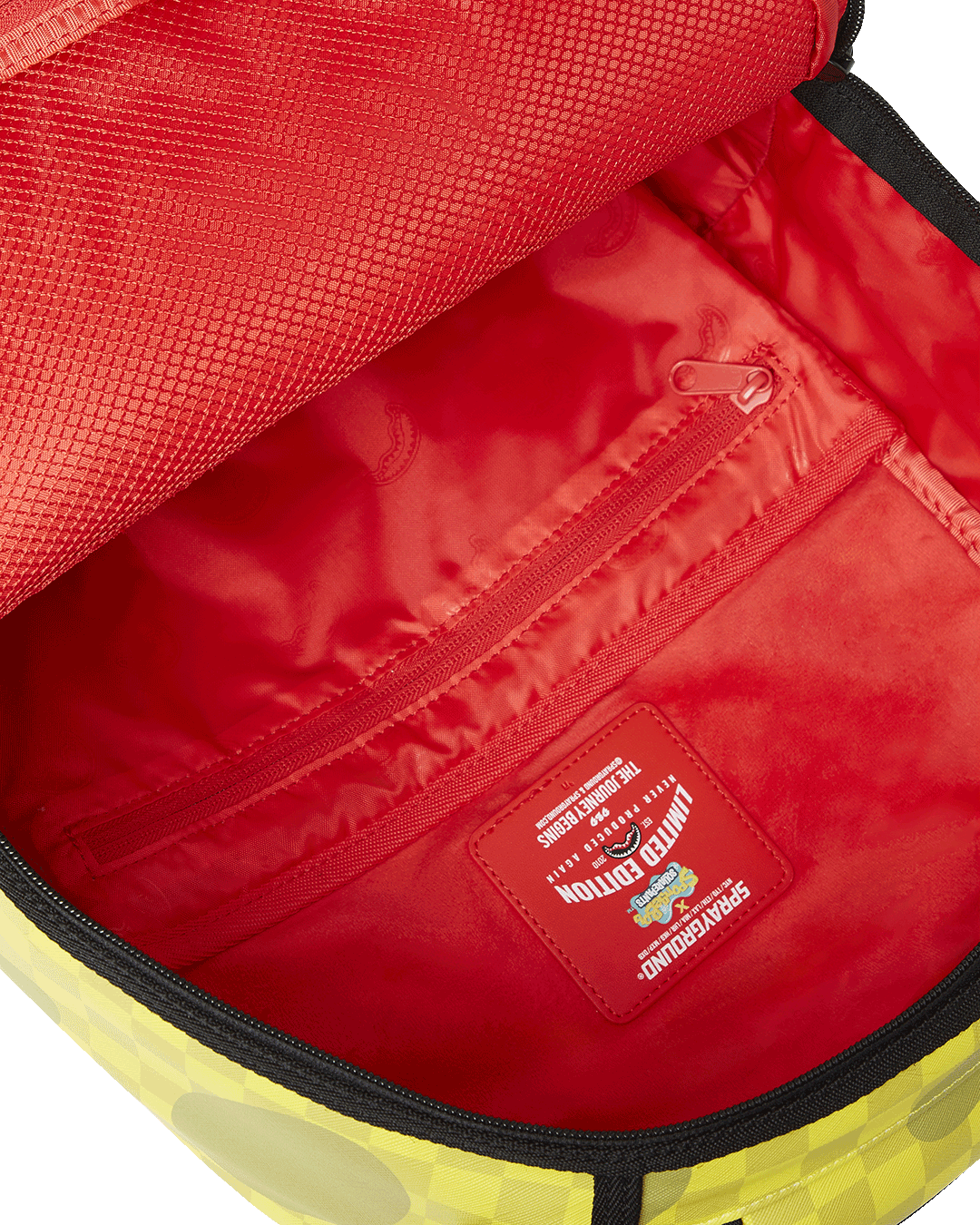 SPONGEBOB CHECKERBOB DLXSV BACKPACK