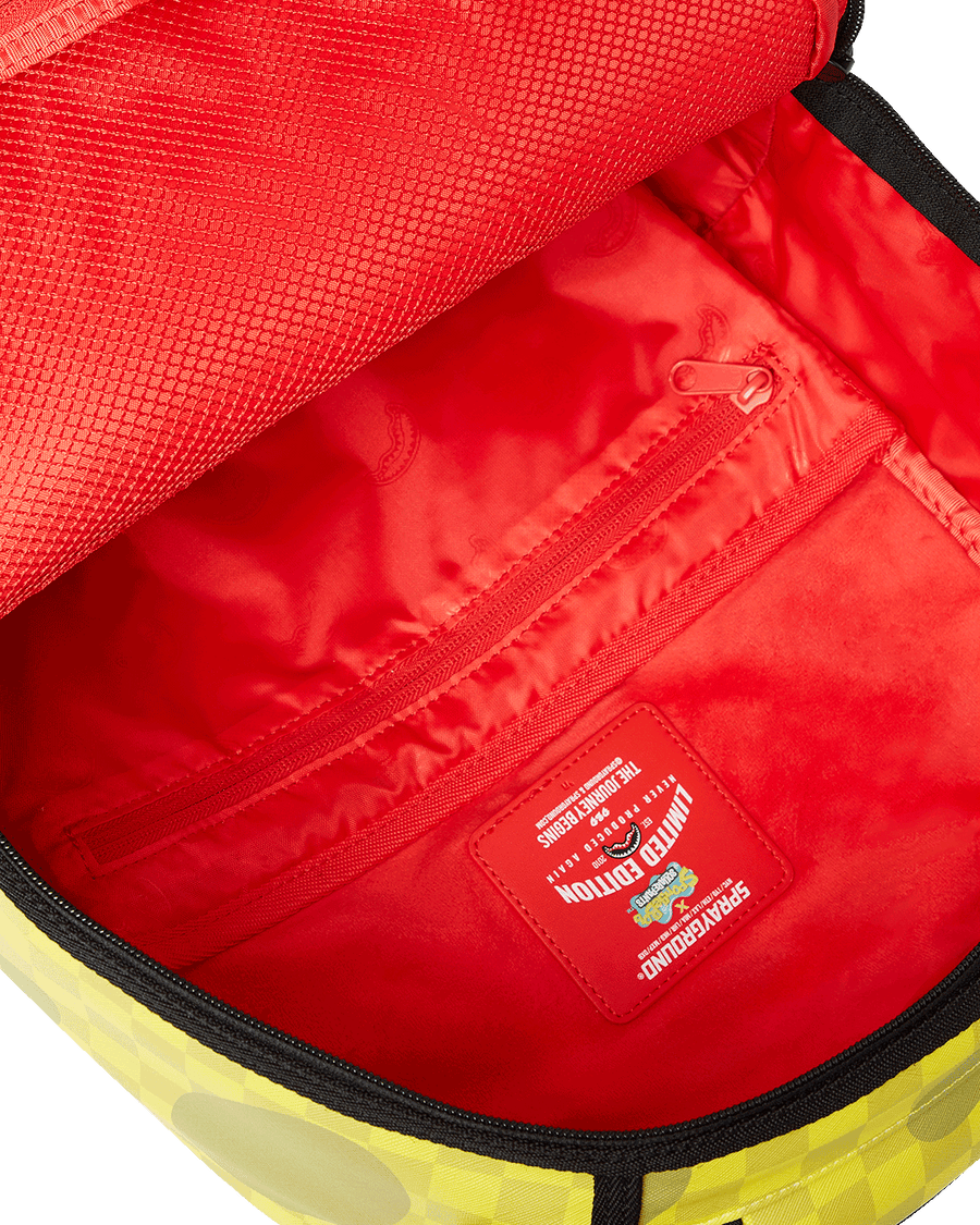 SPONGEBOB CHECKERBOB DLXSV BACKPACK