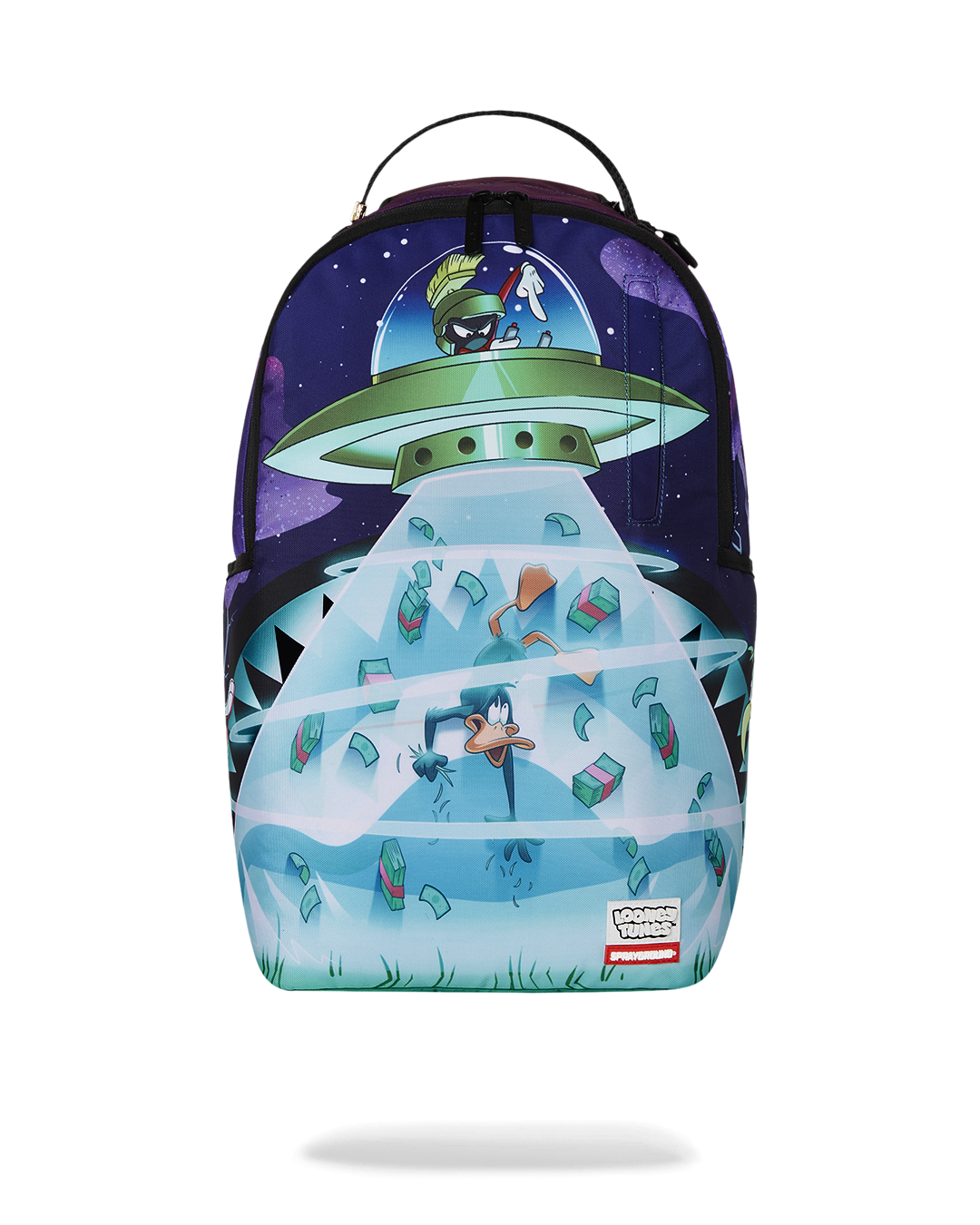 LOONEY TUNES MARVIN ABDUCTING DAFFY DLXR BACKPACK